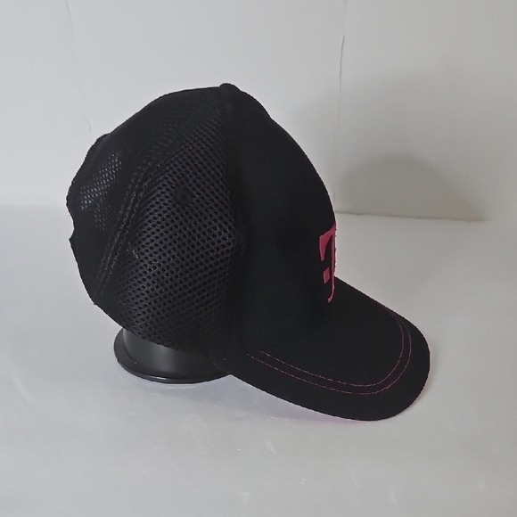 Black and Pink Logo Cap - Picture 5 of 7